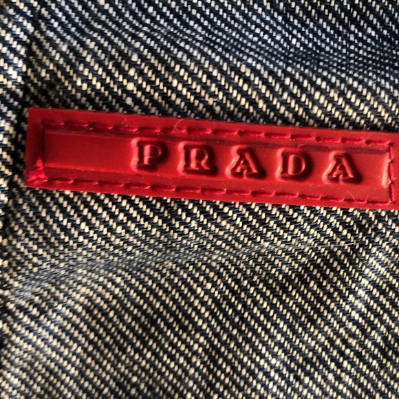 Prada cotton denim skirt - Picture 6 of 7